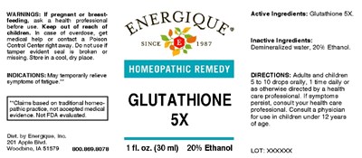 Enrg0598 Glutathione 5x 1oz 5 2 18